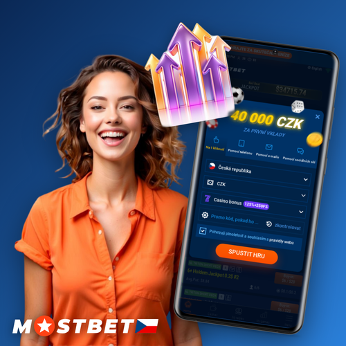 Mostbet aplikace s ikonami sportů a kasino her na smartphonu