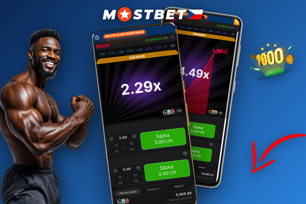 Mostbet aplikace s formulářem vkladu pro přechod z dema do ostré hry