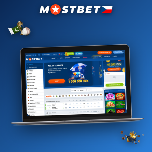 Mostbet pro PC spuštěný v samostatném okně s kurzy a lobby kasina