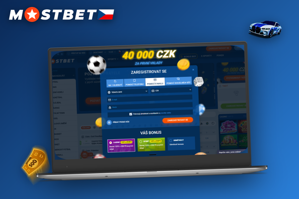 Symbol sebekontroly při sázení v Mostbet – člověk zavírá notebook a dělá pauzu